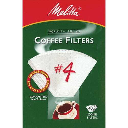 624404 Melitta #4 Cone Coffee Filter