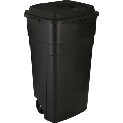 FG289804BLA Rubbermaid Wheeled Refuse Trash Can