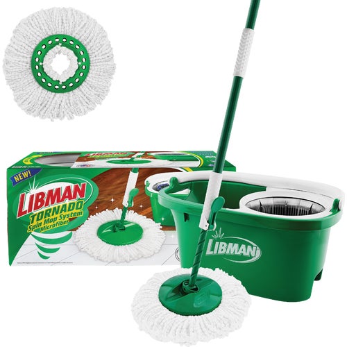 1283001 Libman Tornado Spin Mop & Bucket