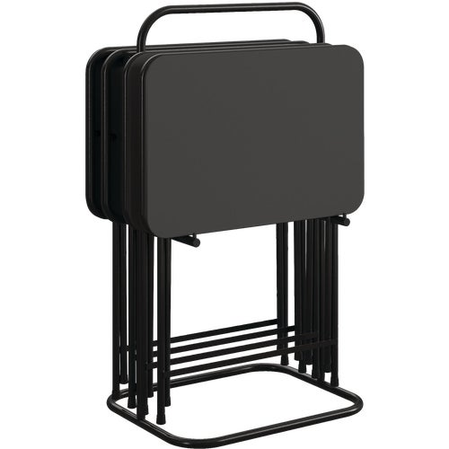 14-229-BLK1E Cosco TV Tray Folding Table