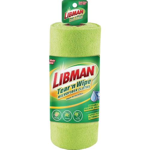 1716 Libman Tear N Wipe Microfiber Cloth