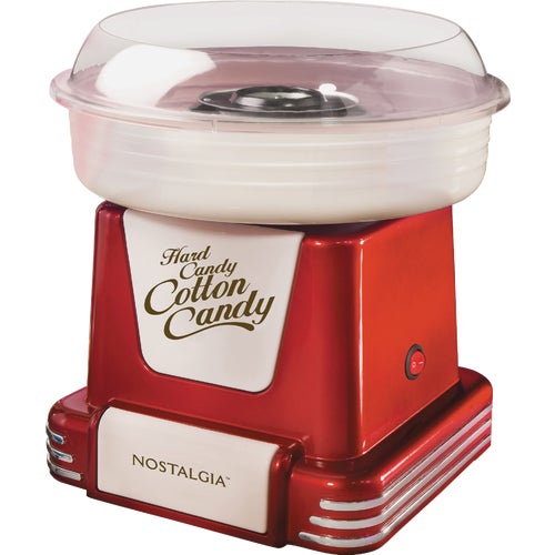 PCM805RETRORED Nostalgia Retro Hard & Sugar-Free Candy Cotton Candy Maker