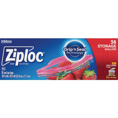 320 Ziploc Double Seal Lock Food Storage Bag