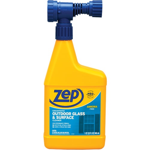 U49910 Zep Hose-End Outdoor Glass & Surface Cleaner