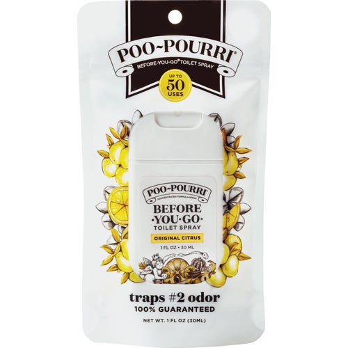 MC12284 Poo-Pourri Before-You-Go Deodorizer Spray with Pouch