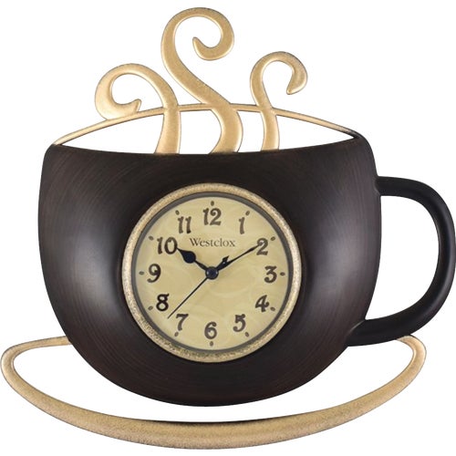 32231 Westclox Coffee Cup Wall Clock