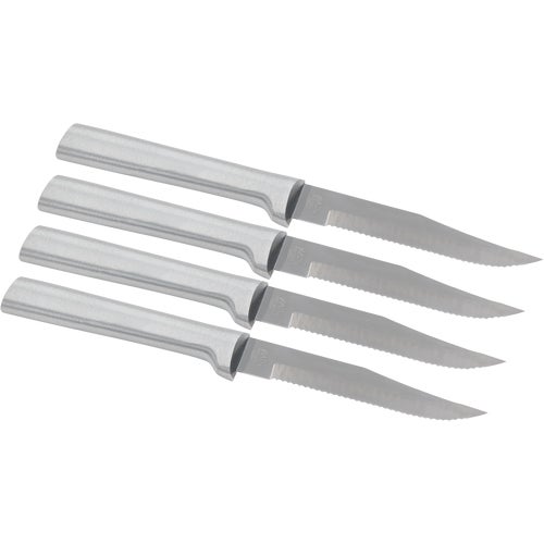 S4STS6 Rada Cutlery 4-Piece Serrated Steak Knife Set