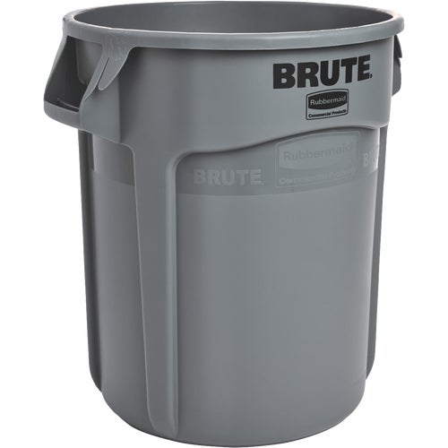 FG262000GRAY Rubbermaid Commercial Brute Vented Resin Trash Can