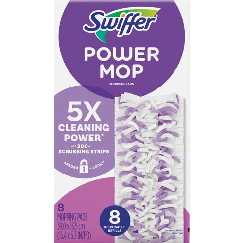 3077208189 Swiffer PowerMop Multi-Surface Mopping Pad Refill