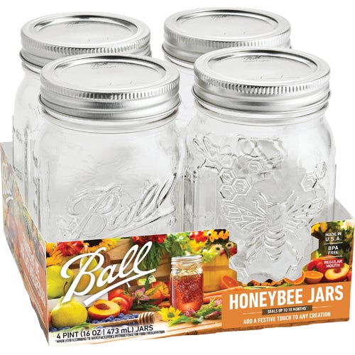 2179436 Ball Honeybee Keepsake Canning Jar