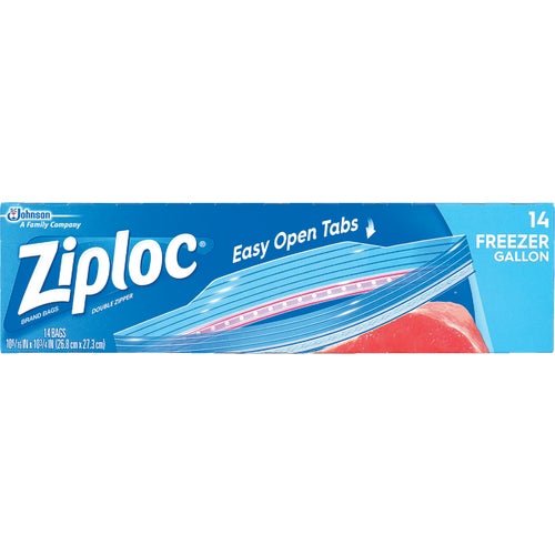 389 Ziploc Double Zipper Freezer Bag