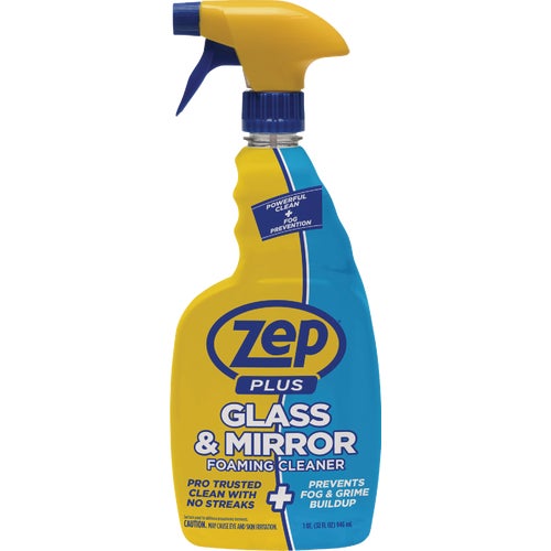 R53812 Zep Plus Glass & Mirror Foaming Cleaner