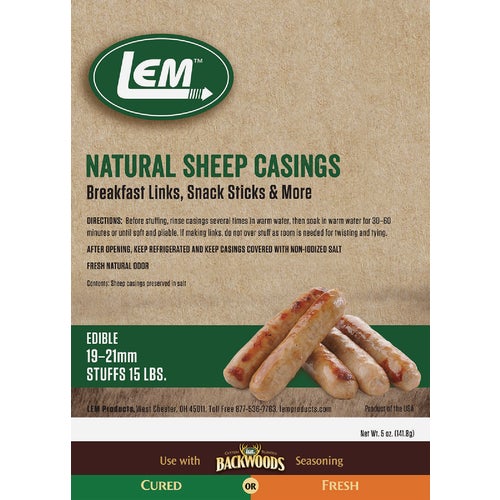 243 LEM Natural Edible Casing