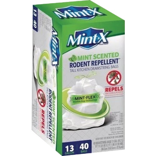 MX2425W40F Mint-X Rodent Repellent Trash Bag