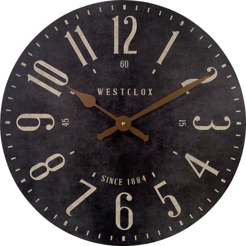 33363 WestClox Authentic Vintage Wall Clock