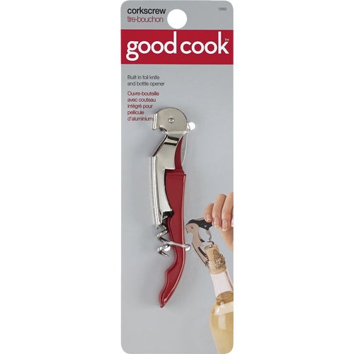 12552 Goodcook Waiters Corkscrew Bottle Opener