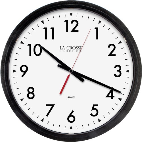 404-2636-INT La Crosse Technology Commercial Quartz Wall Clock