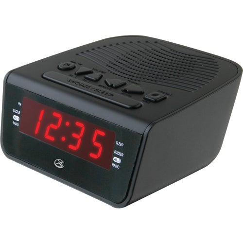 C224B GPX Dual Memory Alarm Clock Radio