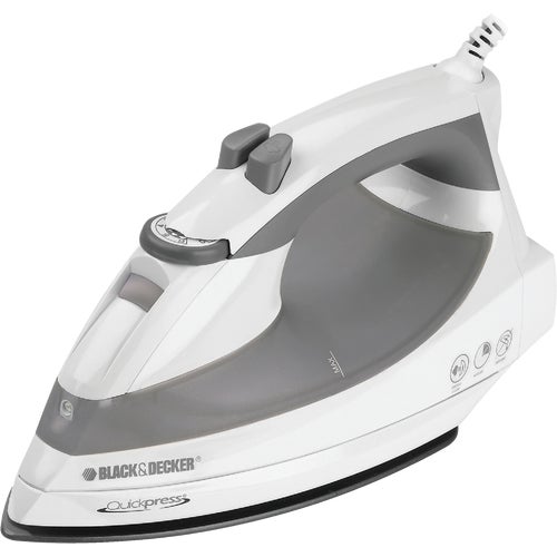 F976 Black & Decker QuickPress Steam Iron with SmartSteam Technology