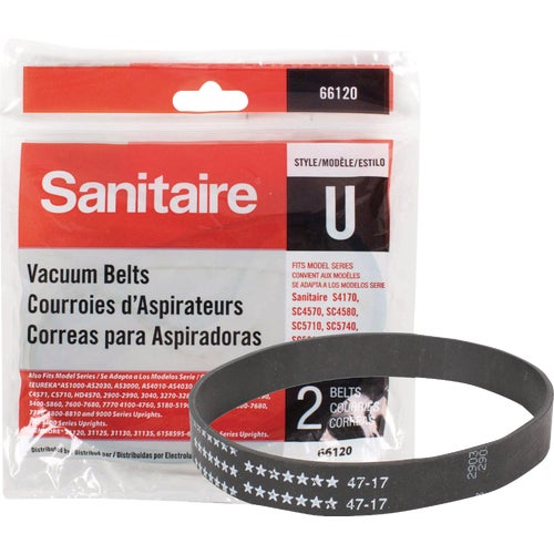 66120 Sanitaire U Vacuum Cleaner Belt