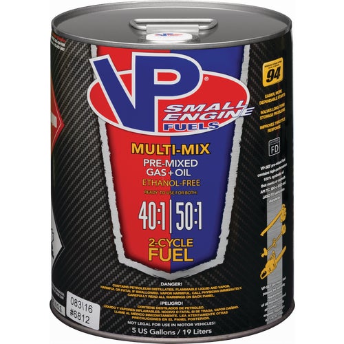 6812 VP Small Engine Fuels Ethanol-Free Multi-Mix Gas & Oil Pre-Mix