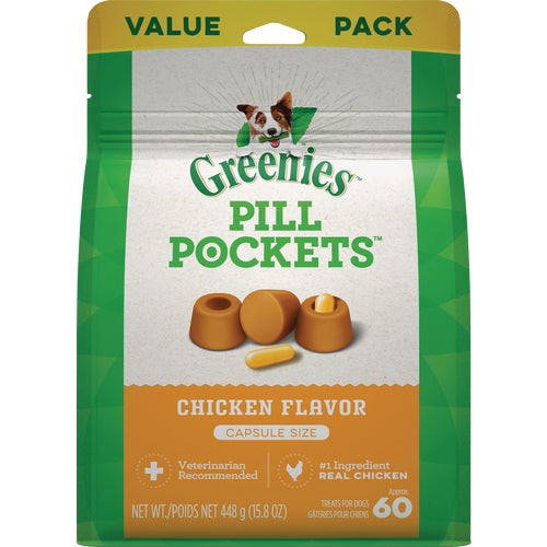 101075 Greenies Pill Pockets Dog Treat