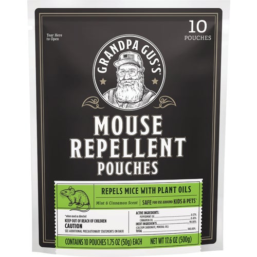 GPR-10-6 Grandpa Guss All Natural Mouse Repellent Pouch