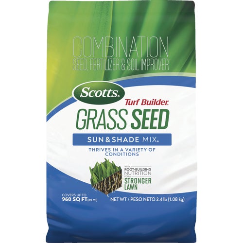 18054 Scotts Turf Builder Sun & Shade Mix Grass Seed