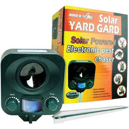 YG-SOLAR Bird-X Yard Gard Solar Electronic Pest Repellent