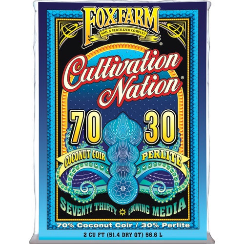 FCN2 FoxFarm Cultivation Nation 70/30 Growing Media