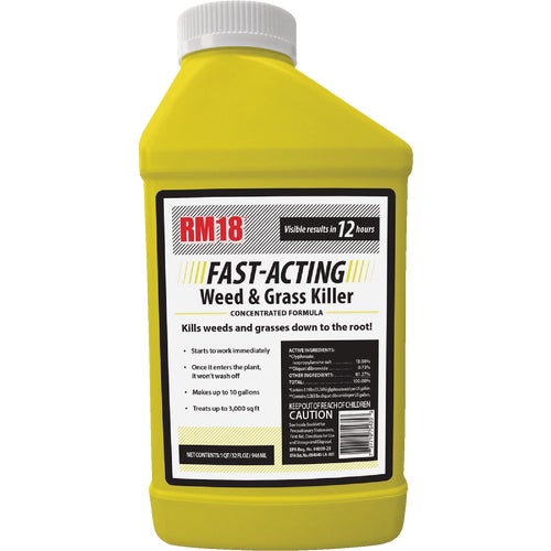 75435 RM18 Fast-Acting Weed & Grass Killer