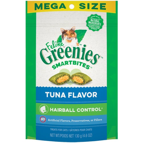 428117 Greenies SmartBites Hairball Control Cat Treats