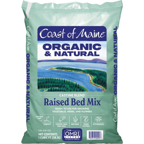 CA1000 Coast of Maine Castine Blend Organic Raised Bed Mix