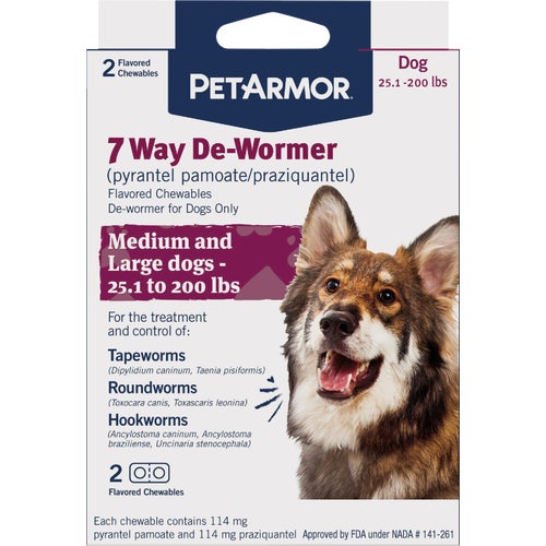 183120 PetArmor Dog Dewormer