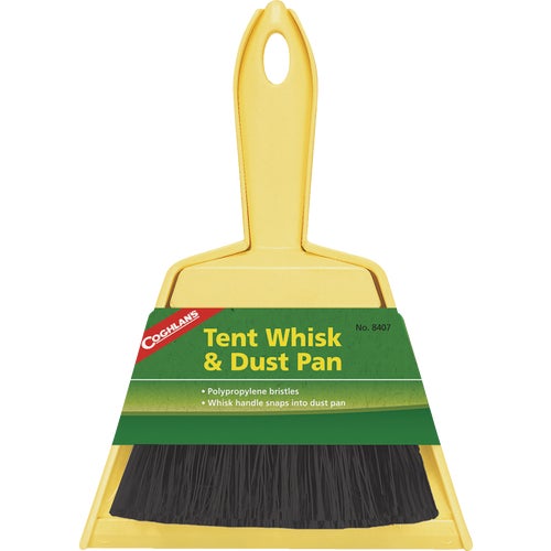 8407 Coghlans Tent Whisk Broom & Dust Pan