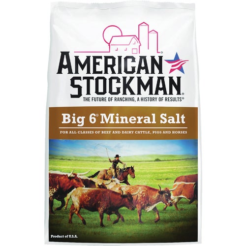 768407 American Stockman Big 6 Mineral Salt