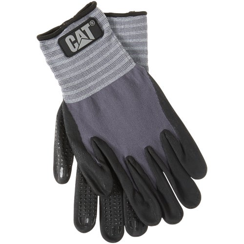 CAT017419L CAT Dotted & Dipped Coated Glove