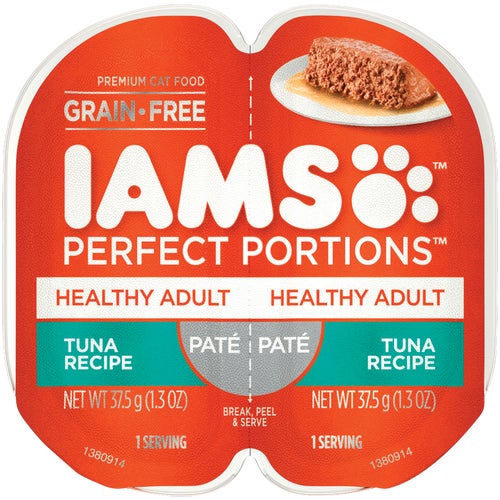 109044 Iams Perfect Portions Healthy Adult Wet Cat Food