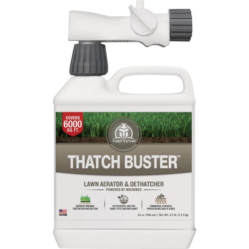 TTTB326KR Turf Titan Thatch Buster Lawn & Garden Probiotic