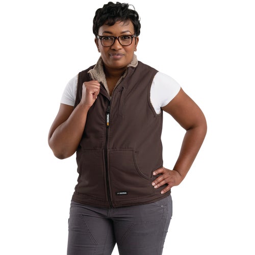 WV15TSNR400 Berne Womens Sherpa-Lined Vest