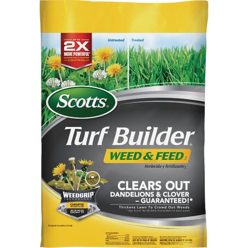 25039A Scotts Turf Builder Weed & Feed Lawn Fertilizer with Weed Killer, California Only