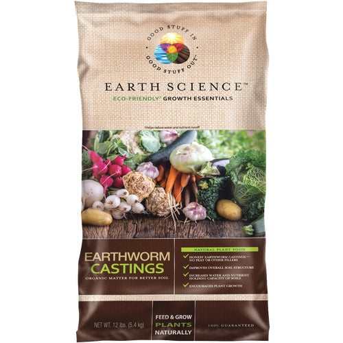 11896-4 Earth Science Earthworm Castings Soil Conditioner