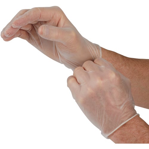 B23021-M Boss Vinyl Disposable Gloves