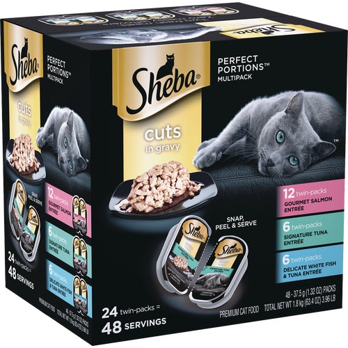 798806 Sheba Perfect Portions Cuts in Gravy Wet Cat Food