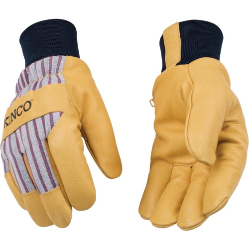 1927KW-L Kinco Otto Striped Winter Work Glove with Pull-Tab