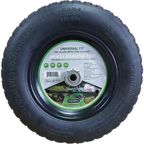 20265-S Marathon Universal Fit Wheelbarrow Tire