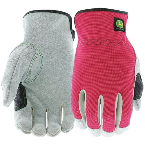 JD00016-WML John Deere Womens Leather Work Glove