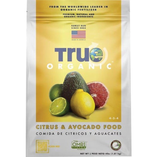 R0014 True Organic Citrus & Avocado Dry Plant Food