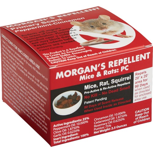 MRMRPC Morgans Repellent Peppermint-Cinnamon Rodent Repellent