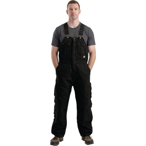 B377BKR400 Berne Heartland Mens Bib Overalls